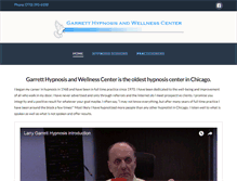 Tablet Screenshot of garrettwellnesscenter.com